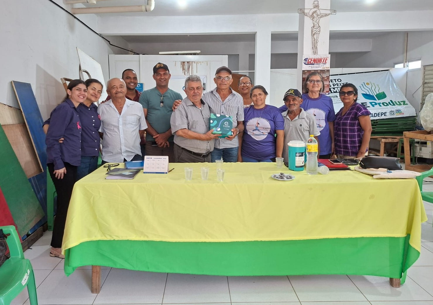 Representantes do Sistema OCB/PE visitam Coopevale em Lagoa do Carro